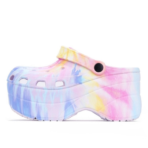 NEW Pastel Tie Dye Platform Clogs ✨ - Picture 3 of 4
